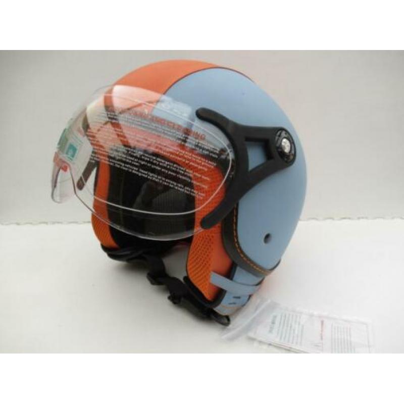 Jethelm Motor Scooter Brommer Snorfiets Helm S, M en L