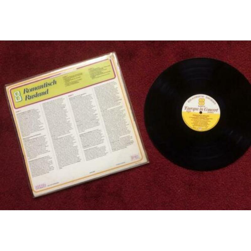 Boris Christoff LP en Romantisch Rusland LP