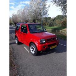 Suzuki Jimny 1.3 JX 4WD 2000 Rood