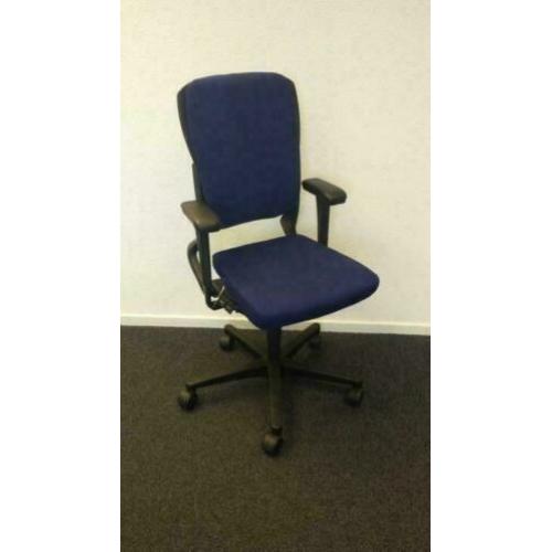 Bureaustoel Ahrend 230 donkerblauw, hoge rug