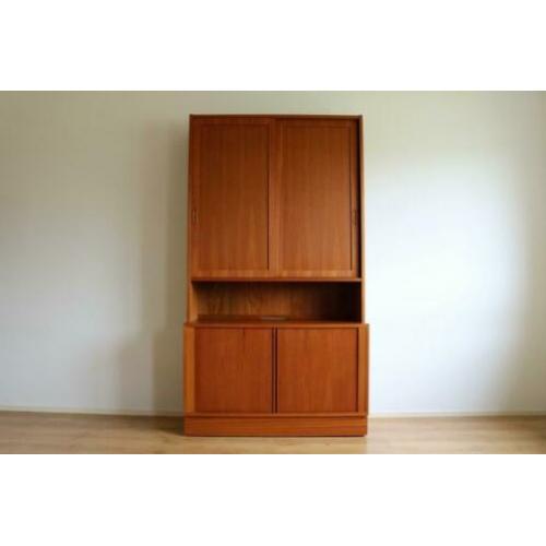 Vintage Deense kast | wandkast | jaren 60 | Hundevad