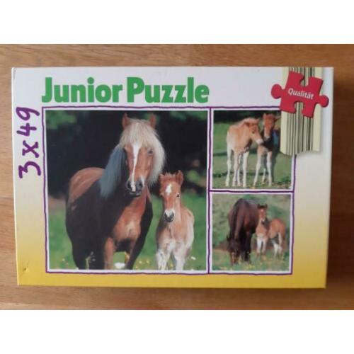 Puzzel Paarden