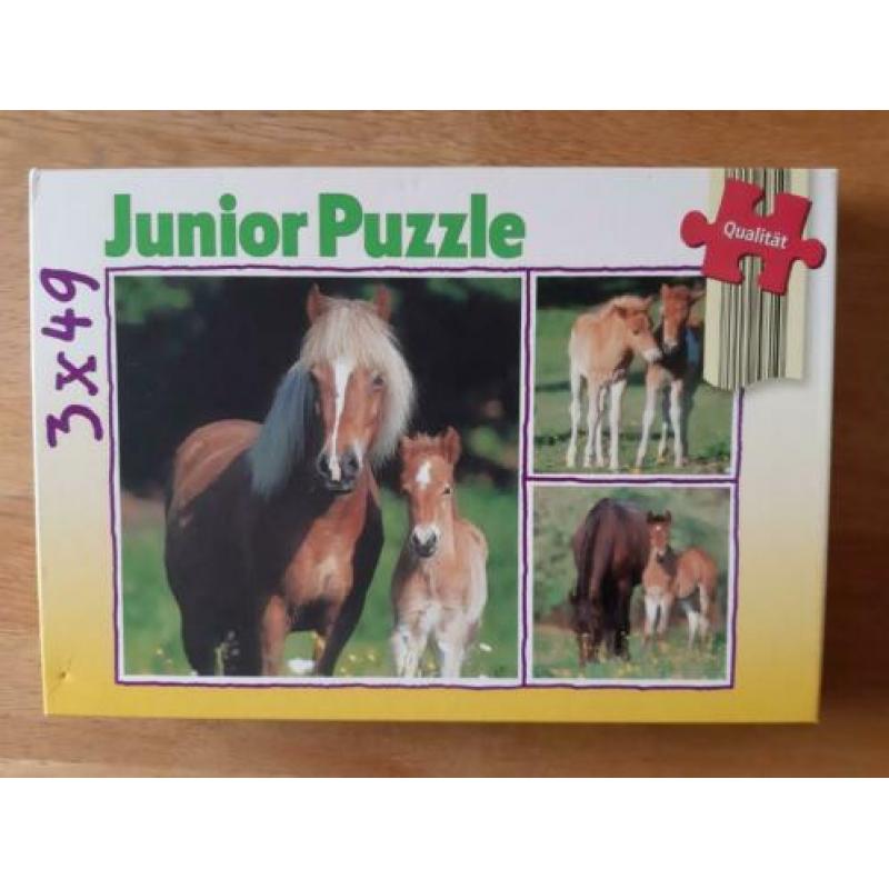 Puzzel Paarden