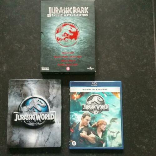 Jurassic Park (Compleet) 5 delen- dvd/ blu ray