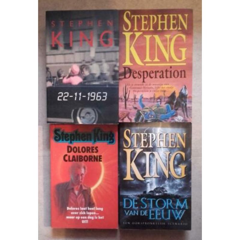 26x Stephen King, nederlands & engels