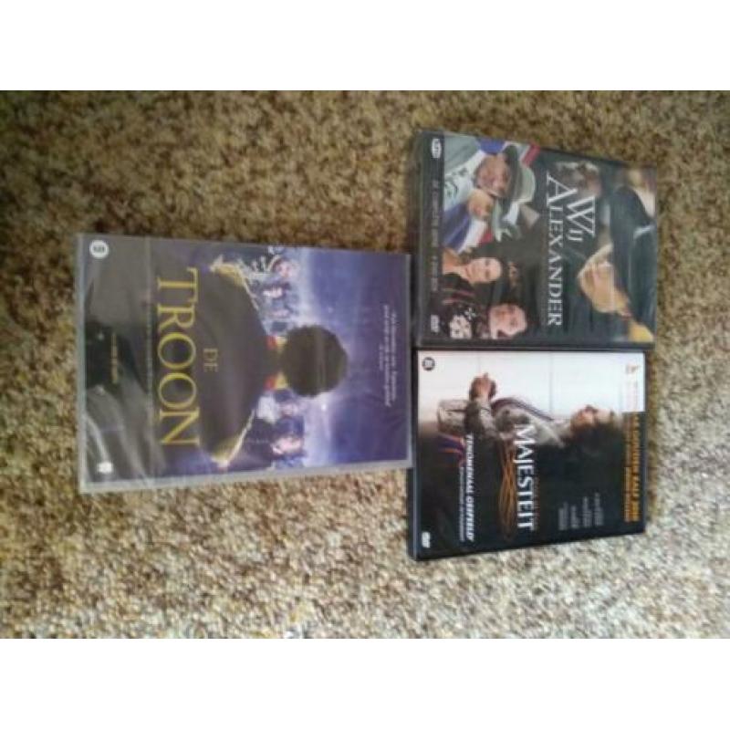 NL series en films o.a. de troon, de storm