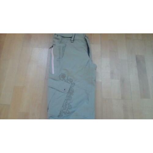 Peak skibroek maat M kleur beige