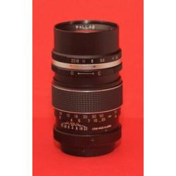 Pallas telelens 135 mm f3.5 M42 o.a. voor Sony,Canon,Nikon