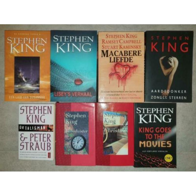 26x Stephen King, nederlands & engels
