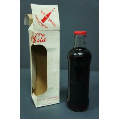 Coca cola 125 years limited edition flesje
