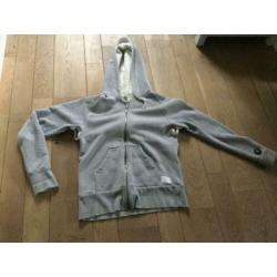 2 mooie DENHAM vesten hoodies, grijs, duur merk,large