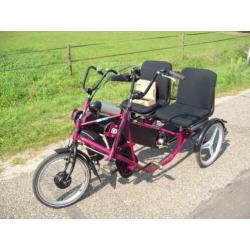 ***DUO fiets, splinternieuwe trapondersteuning***