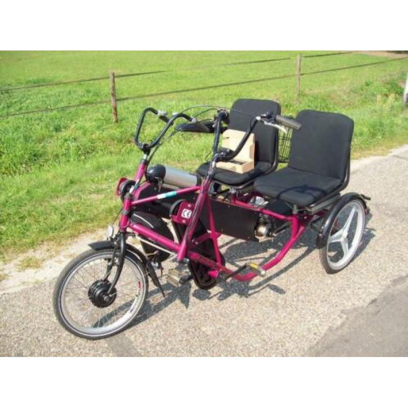***DUO fiets, splinternieuwe trapondersteuning***