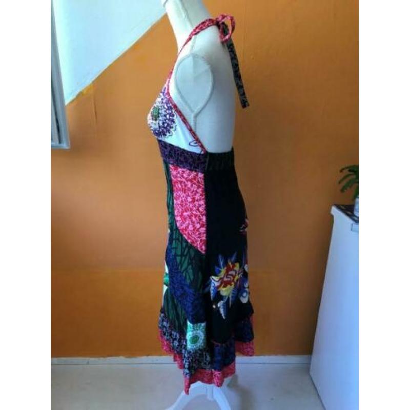 Festival halter jurk mt kleine M