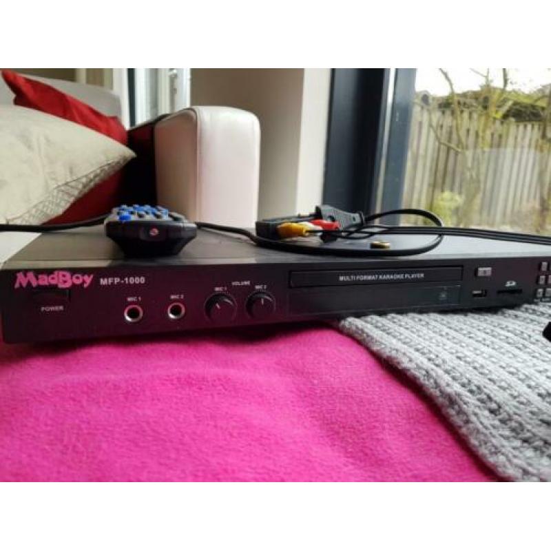 mad boy MFP1000 cd/vcd/dvd player karaoke player