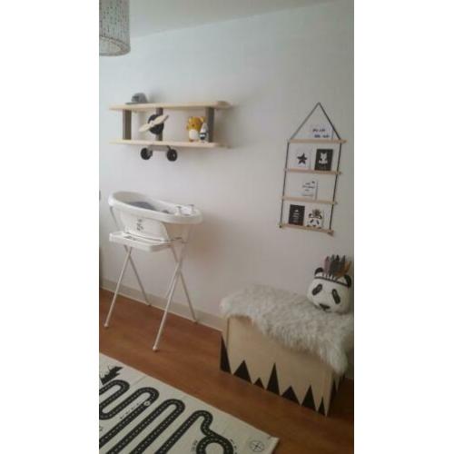 vliegtuig wandplank boekenplank kinderkamer babykamer
