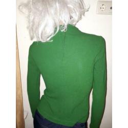 Vanilia prachtige shirt maat 36 ZGAN groen