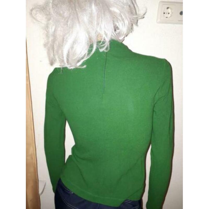 Vanilia prachtige shirt maat 36 ZGAN groen