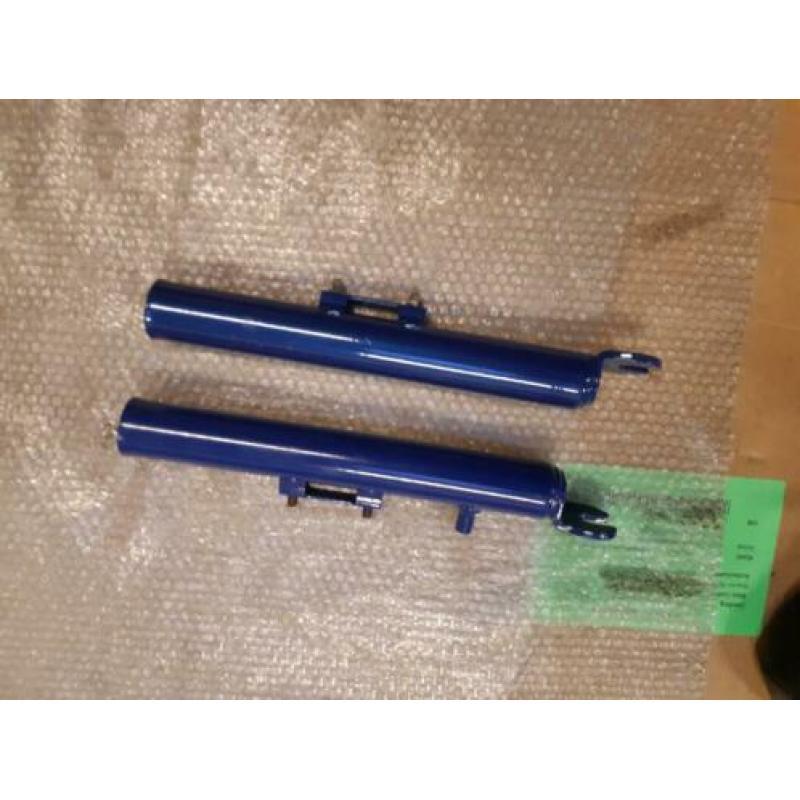 Tomos A35 set voorvork poten blauw NIEUW meerdere te koop