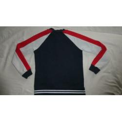 NIK&NIK mooi rood wit blauw vest jasje 152