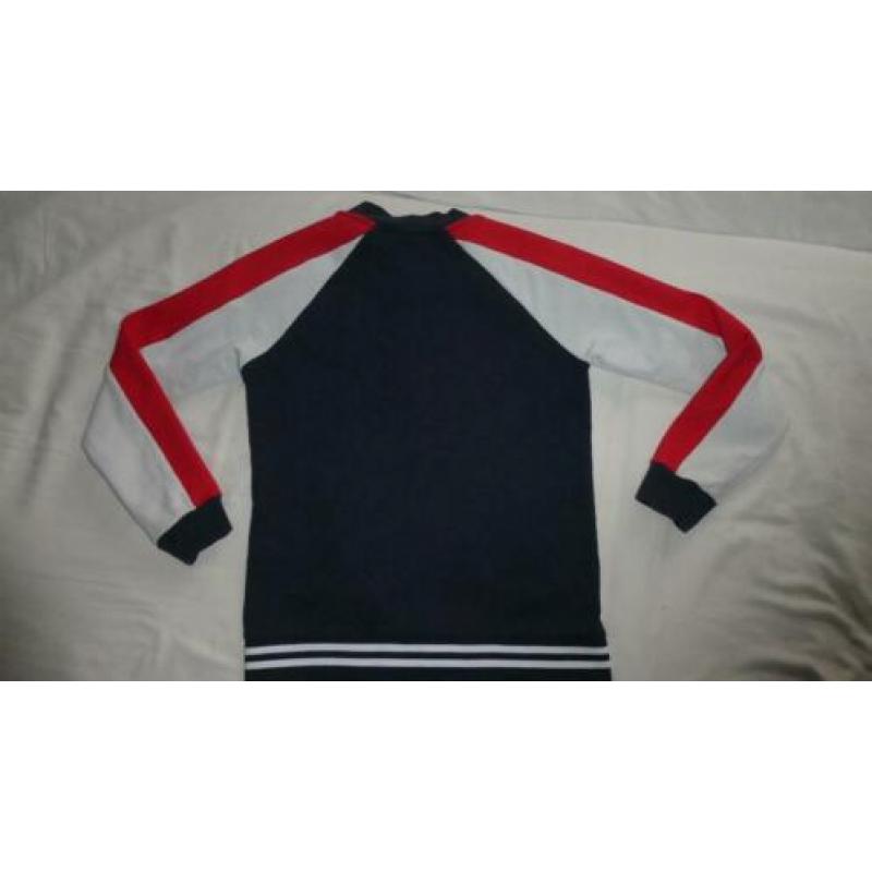 NIK&NIK mooi rood wit blauw vest jasje 152