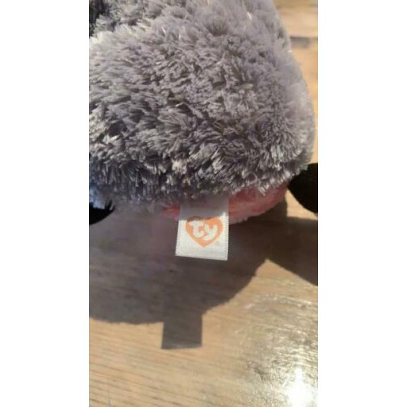 Knuffel Ty Beanies Rocco wasbeer 24cm