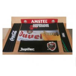 Barmat Amstel Jupiler Duvel Coca Cola William Lawson bar mat