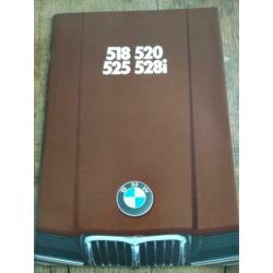 BMW 5 serie e12 schitterende folder uit 1/1979