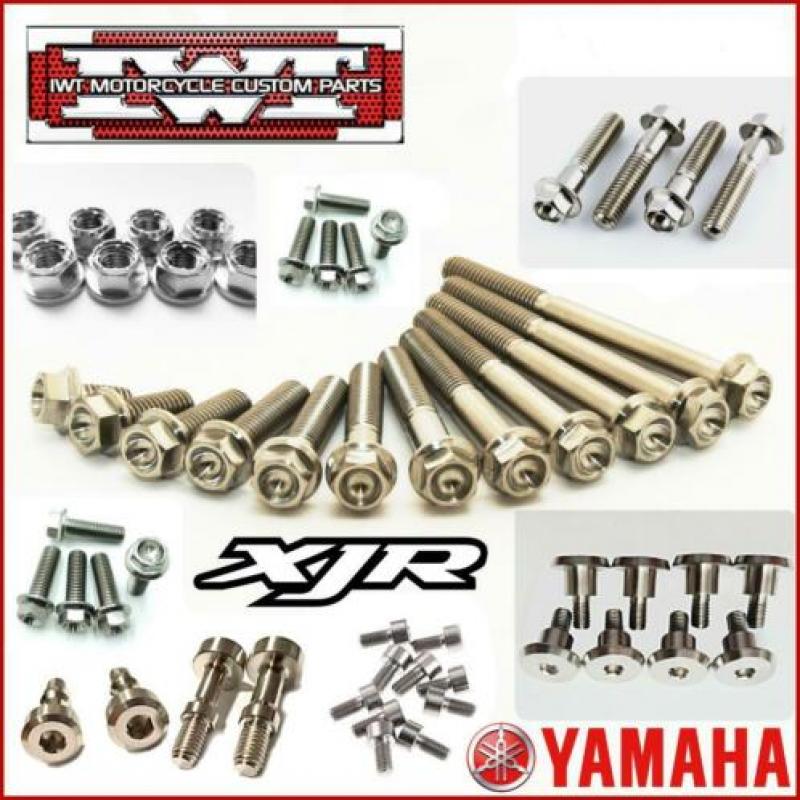 Yamaha XJR onderdelen- Titanium, aluminium, customizing