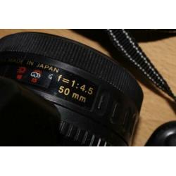 Oude Canomatic camera met flister!!