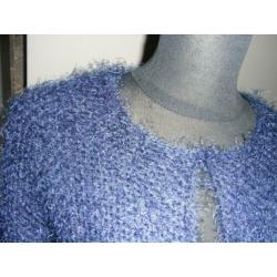 VERO MODA donker blauw lang vest mt 36 kan ook mt 38