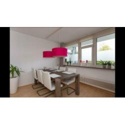 Grijs eiken eettafel 1.90x1.00 meter