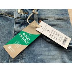 Korte spijkerbroek jeans van Gina Tricot maat 38
