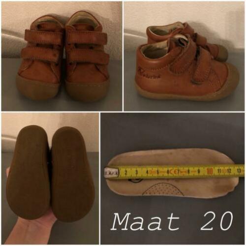 Leren lopen schoentjes