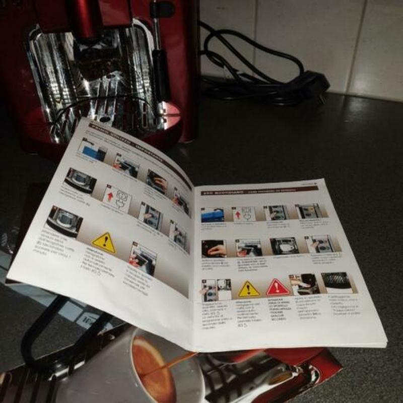 L Espresso koffie machine.