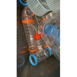 Ferplast buizen rad drinkfles extra stuk gym voerbak