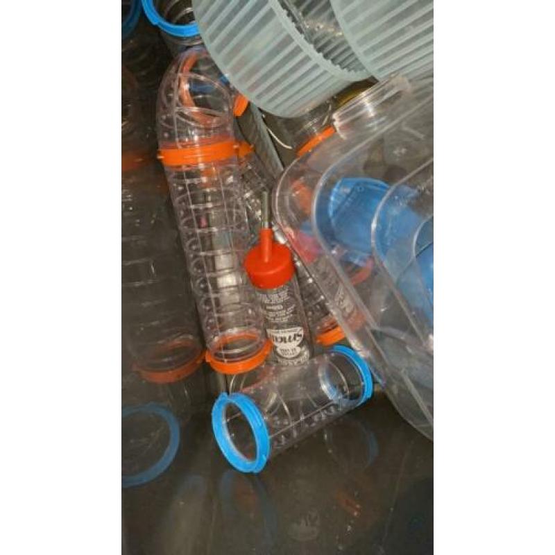 Ferplast buizen rad drinkfles extra stuk gym voerbak