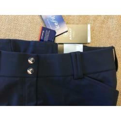 Nieuw Ariat Rijbroek Pro, full seat siliconen, maat 46, navy