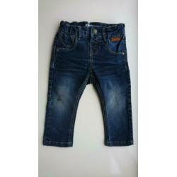 Mooie, stretch jeans / spijkerbroek, Name It, maat 80