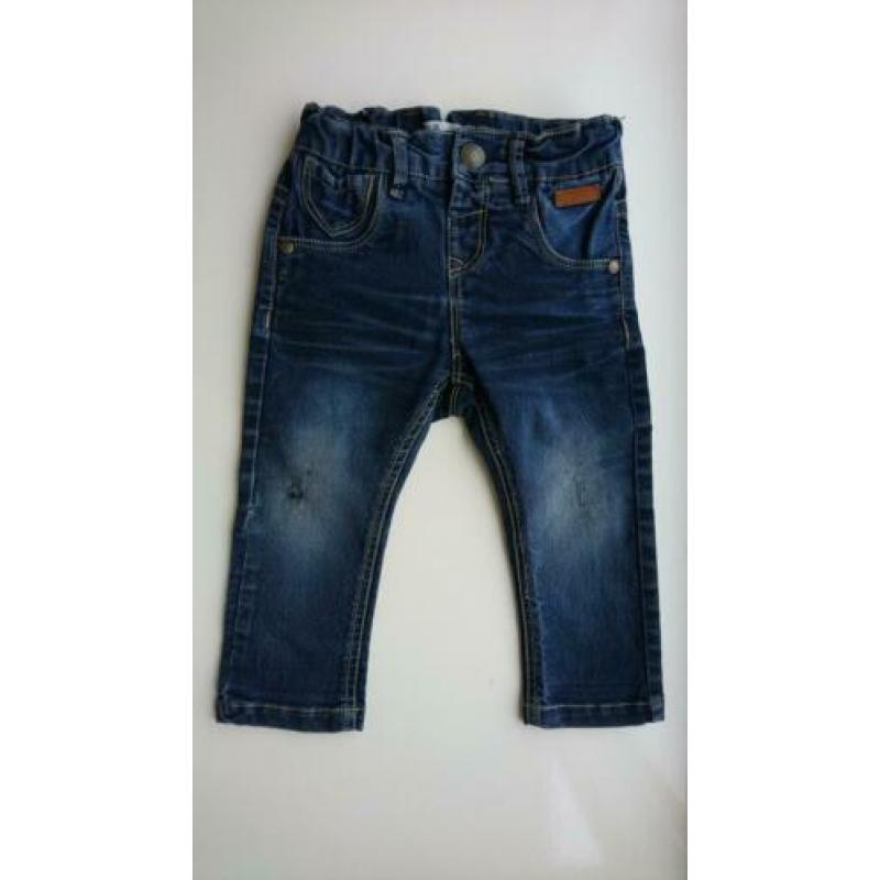 Mooie, stretch jeans / spijkerbroek, Name It, maat 80