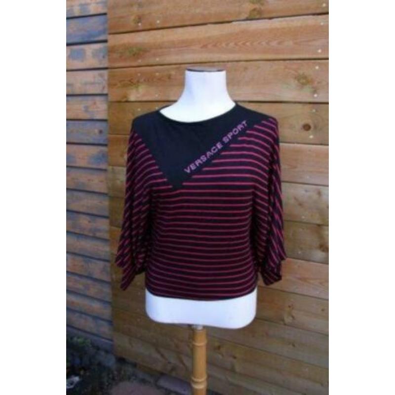 Shirt zwart Versace sport mt M
