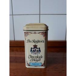 De Ruijter Chocolade Hagel Melk Vintage Blikje