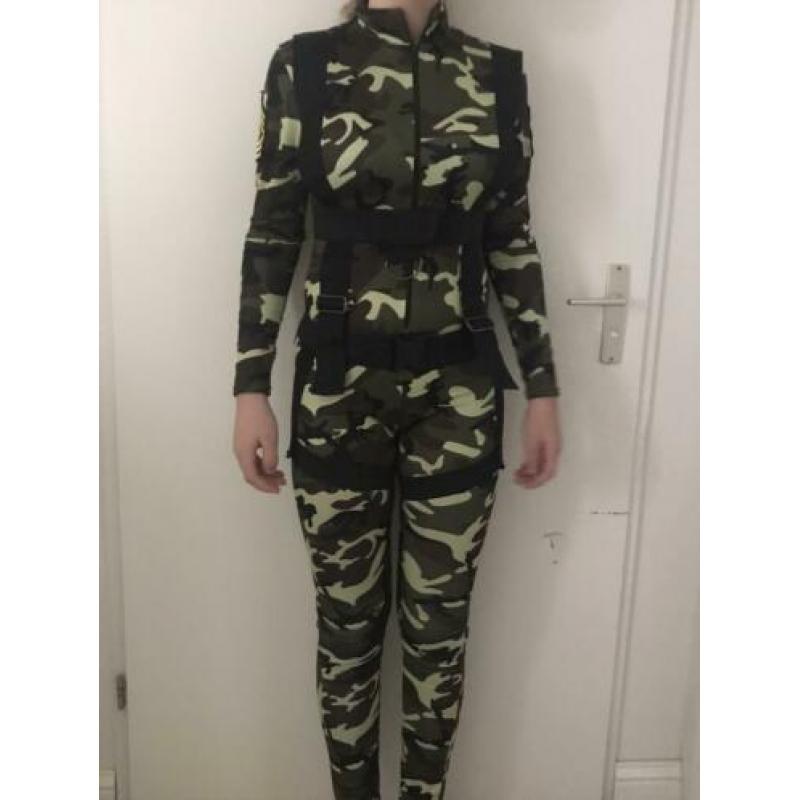 Parachutisten kostuum dames maat L