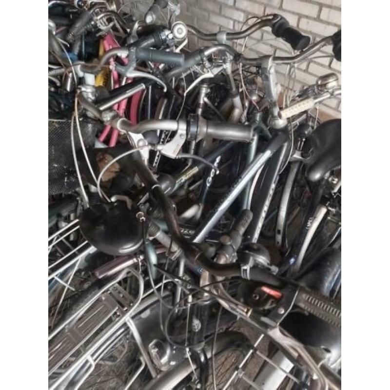 Mooie partij fietsen voor handel