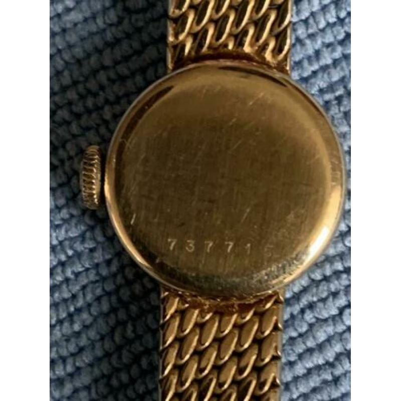 Gouden Dames Horologe merk CERTINA