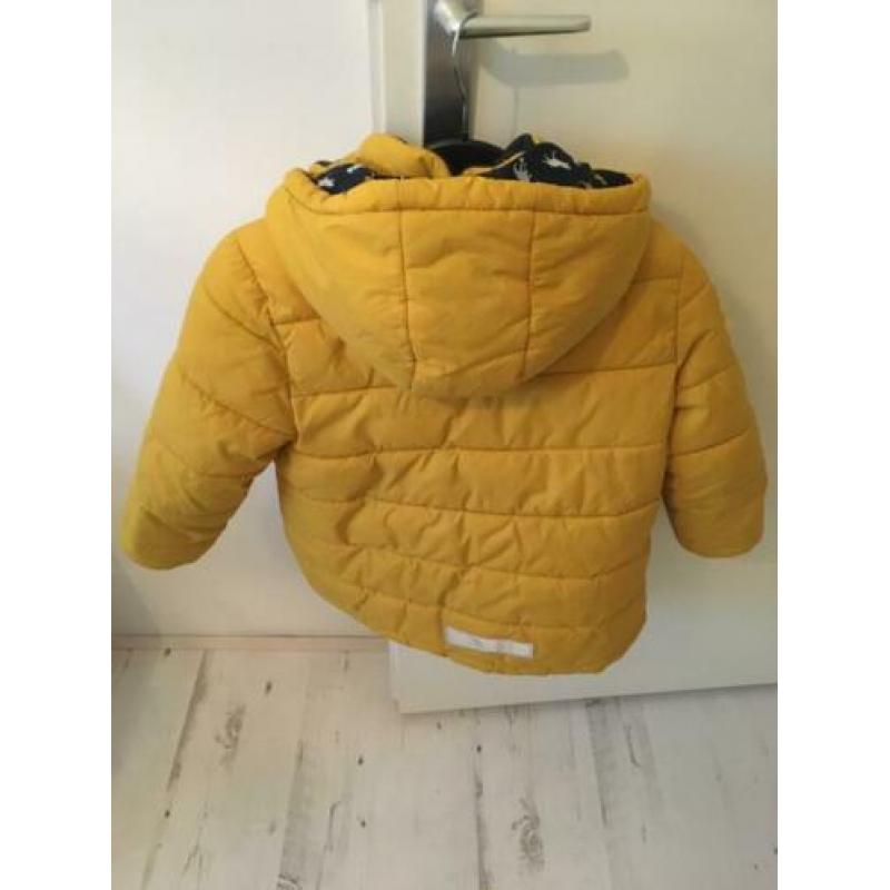 Mooie warme dik gevoerde winterjas €6