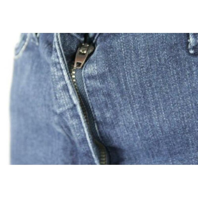 Blauwe spijkerbroek met stretch.Strass.Mt 38.Rösinger