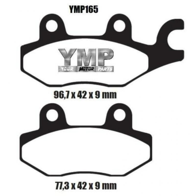 Remblokken Yamaha XTZ750 Super Tenere alle typen XTZ 750