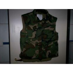 Dumpstore Camouflage Body Warmer.