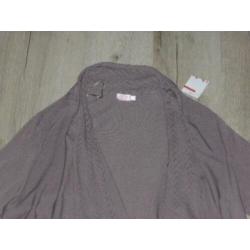 Libelle nieuw taupe kleur vest mt. 46